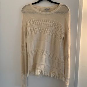 Rails cream sweater size small